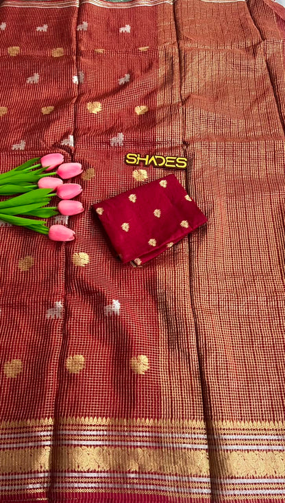 Malathi - Viscose Dola Silk Saree
