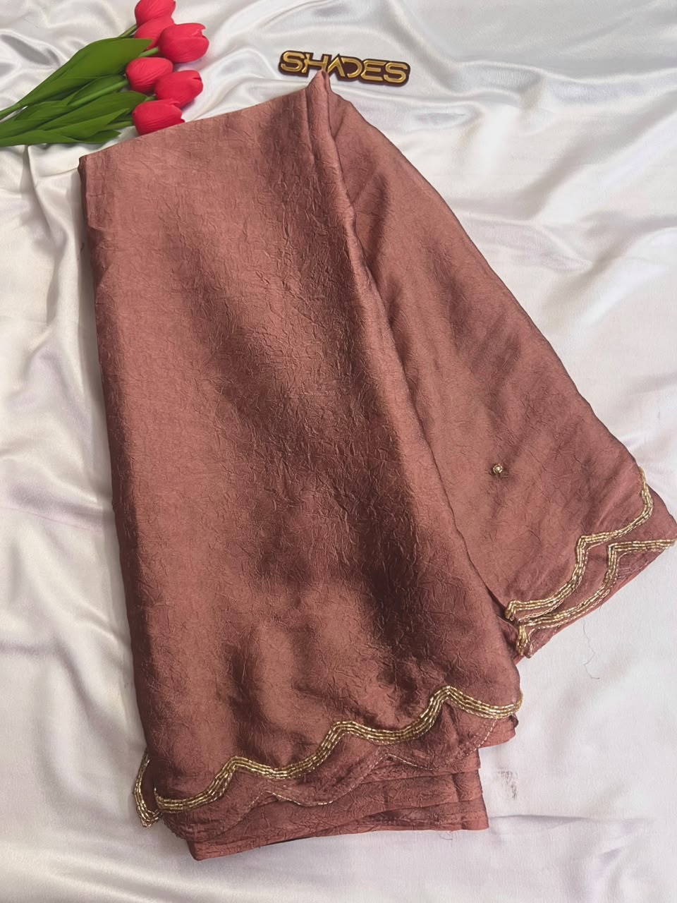 Rima - Crushed Soft Organza Saree