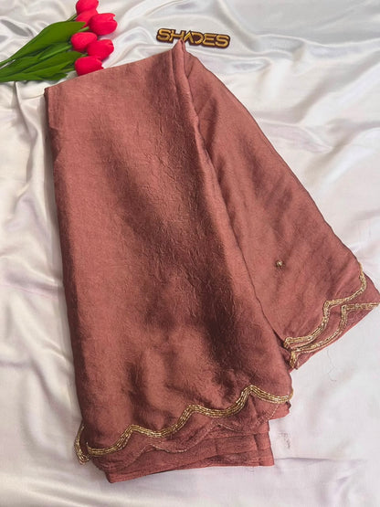Rima - Crushed Soft Organza Saree