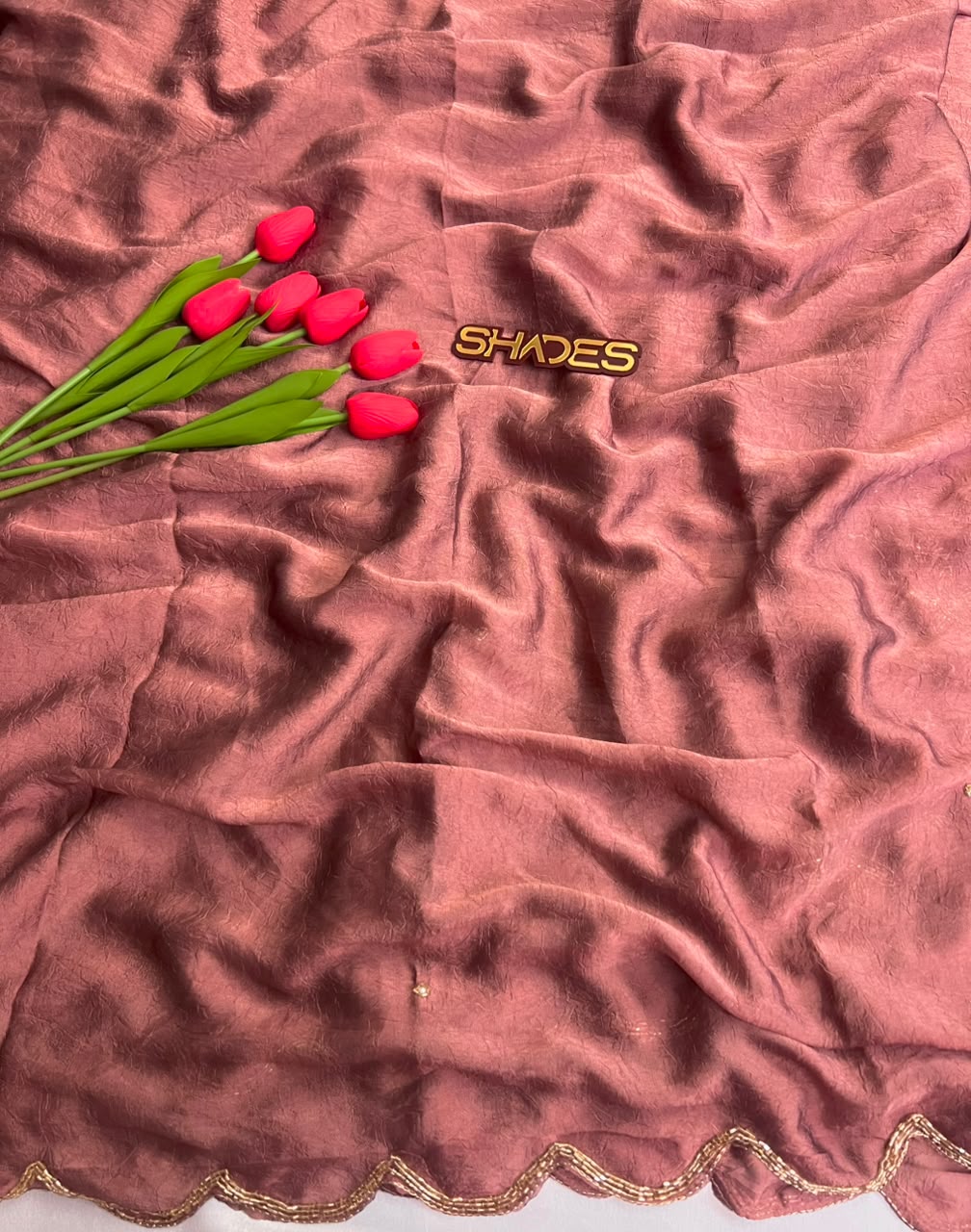 Rima - Crushed Soft Organza Saree