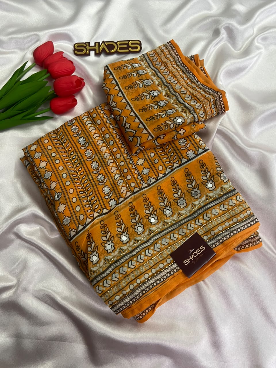 Naira - Viscose Georgette Saree