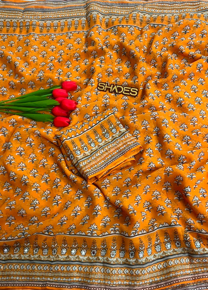 Naira - Viscose Georgette Saree