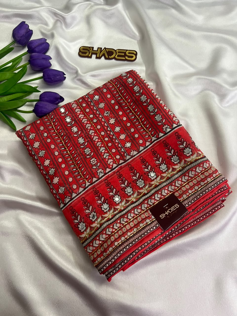 Naira - Viscose Georgette Saree