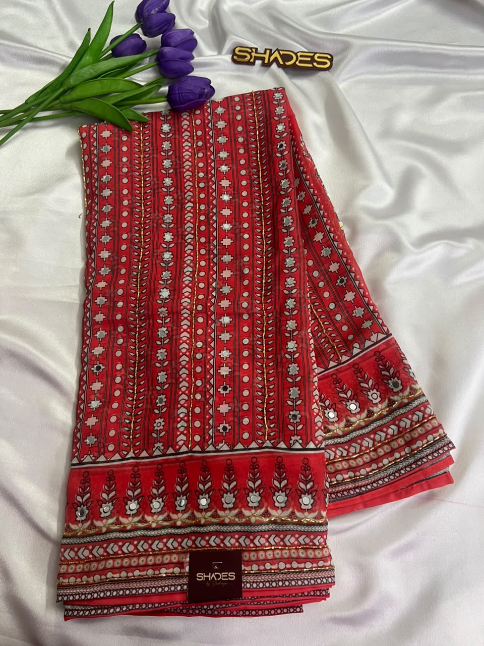 Naira - Viscose Georgette Saree