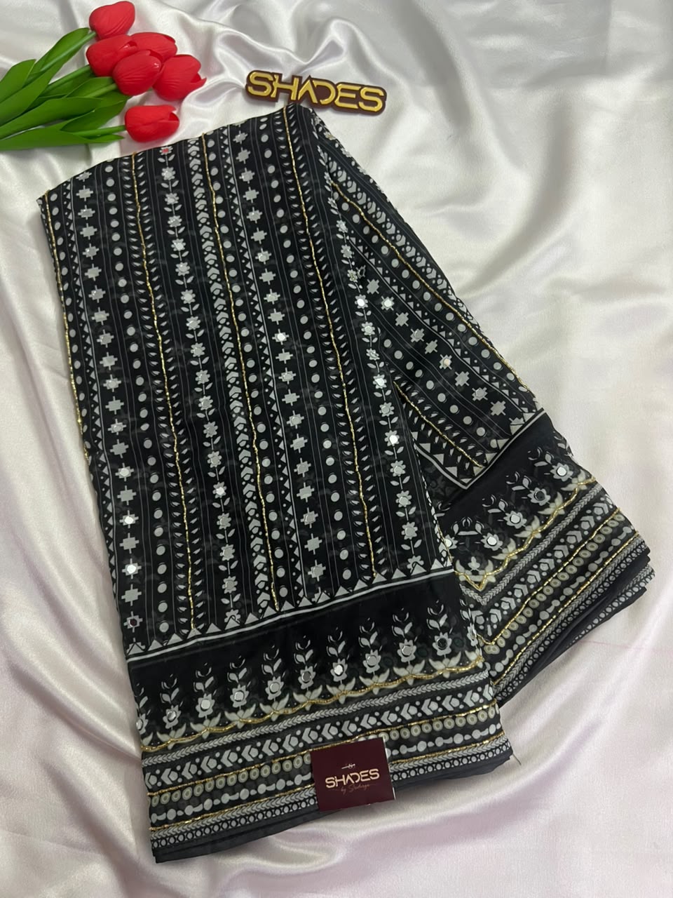 Naira - Viscose Georgette Saree