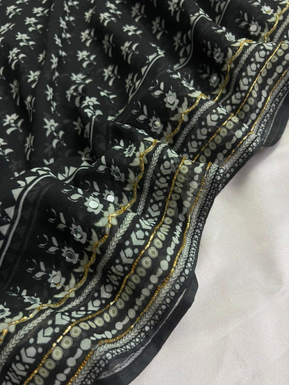 Naira - Viscose Georgette Saree