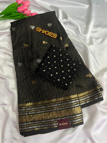 Malathi - Viscose Dola Silk Saree
