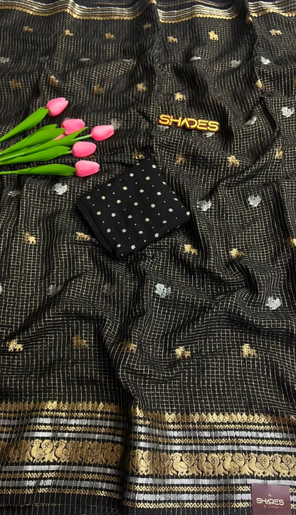 Malathi - Viscose Dola Silk Saree