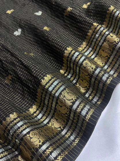 Malathi - Viscose Dola Silk Saree
