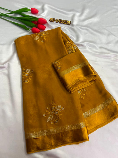 OLIVIA- Viscose Georgette