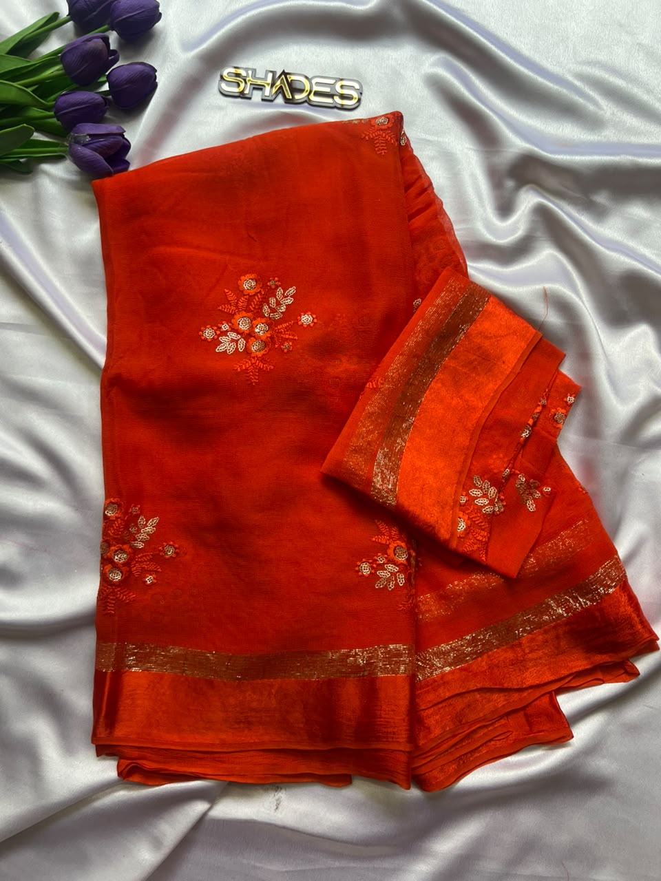 OLIVIA- Viscose Georgette
