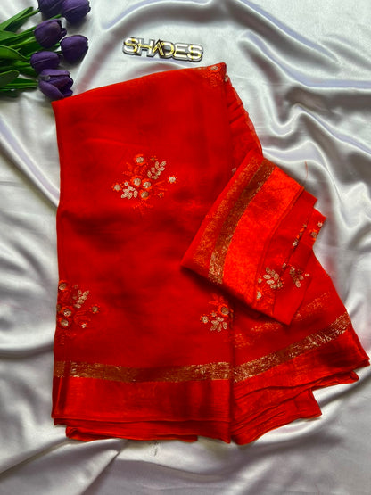 OLIVIA- Viscose Georgette