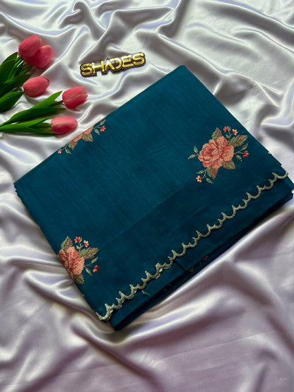 Rosella - Premium Semi Jute Saree