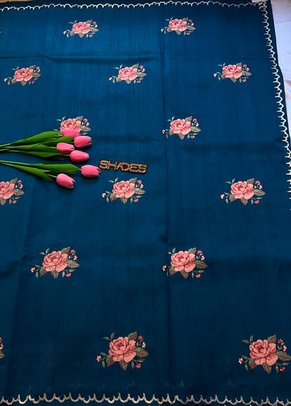 Rosella - Premium Semi Jute Saree
