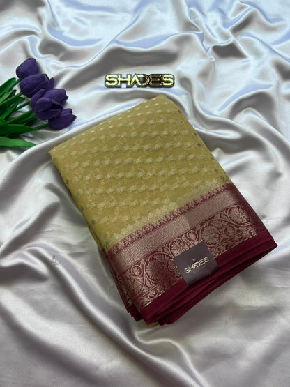 Reshma - Banarasi Georgette Saree