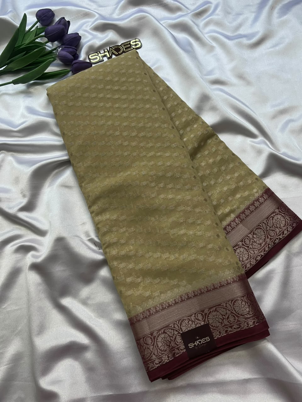 Reshma - Banarasi Georgette Saree