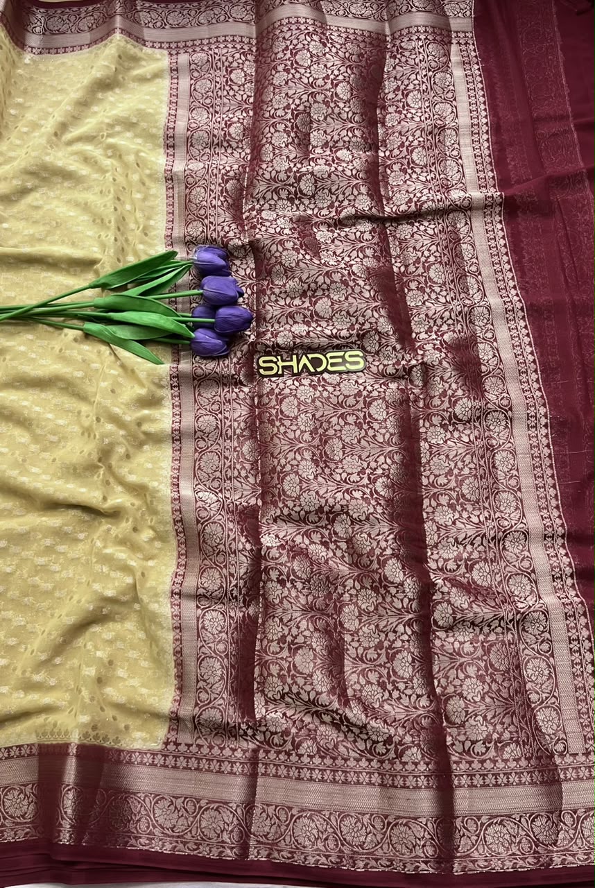 Reshma - Banarasi Georgette Saree