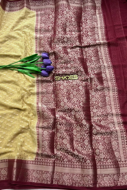 Reshma - Banarasi Georgette Saree