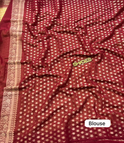 Reshma - Banarasi Georgette Saree