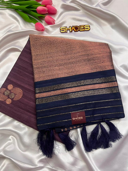 Priyanka - Semi Jute Saree