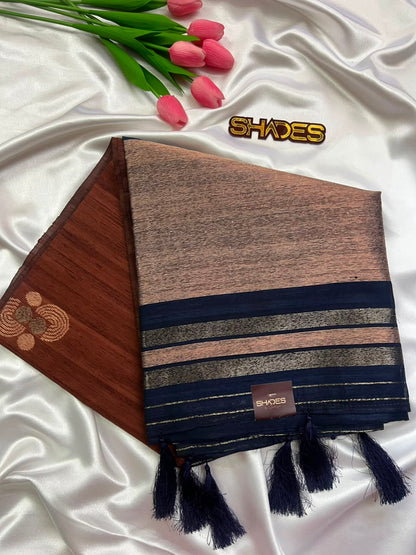 Priyanka - Semi Jute Saree