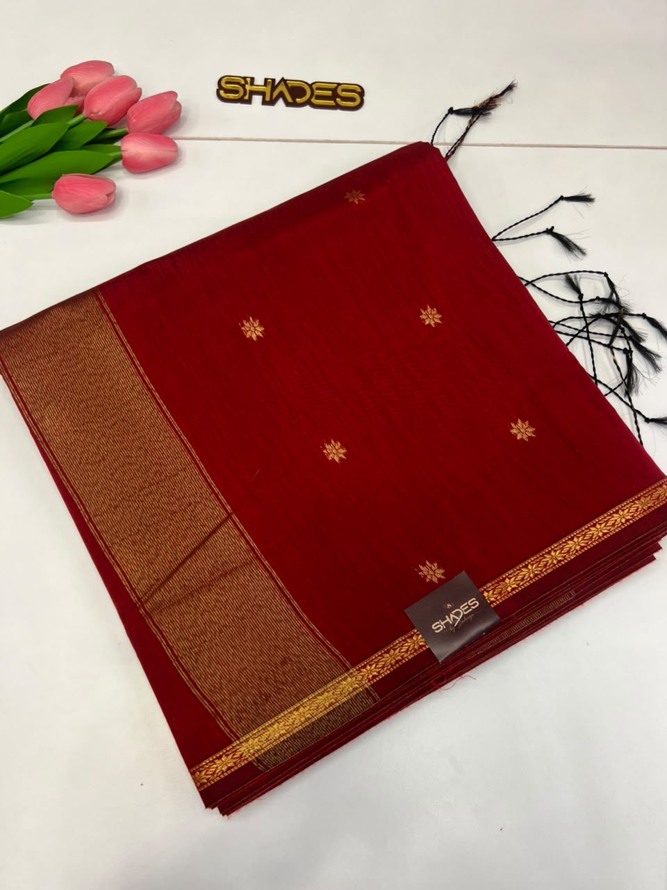 Maheshwari (Self) -  Maheshwari Silk Saree