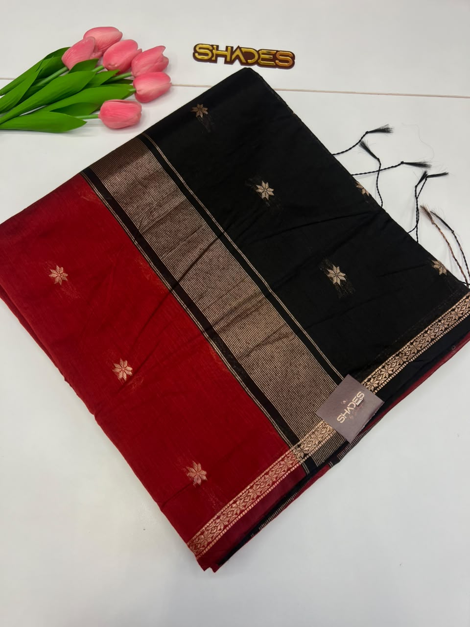Maheshwari (Contrast) - Maheshwari Silk Saree