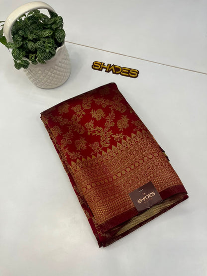 THOOLIKA - Brocade Silk Saree