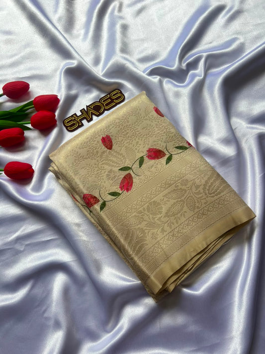 AIRA - Brocade Silk Saree
