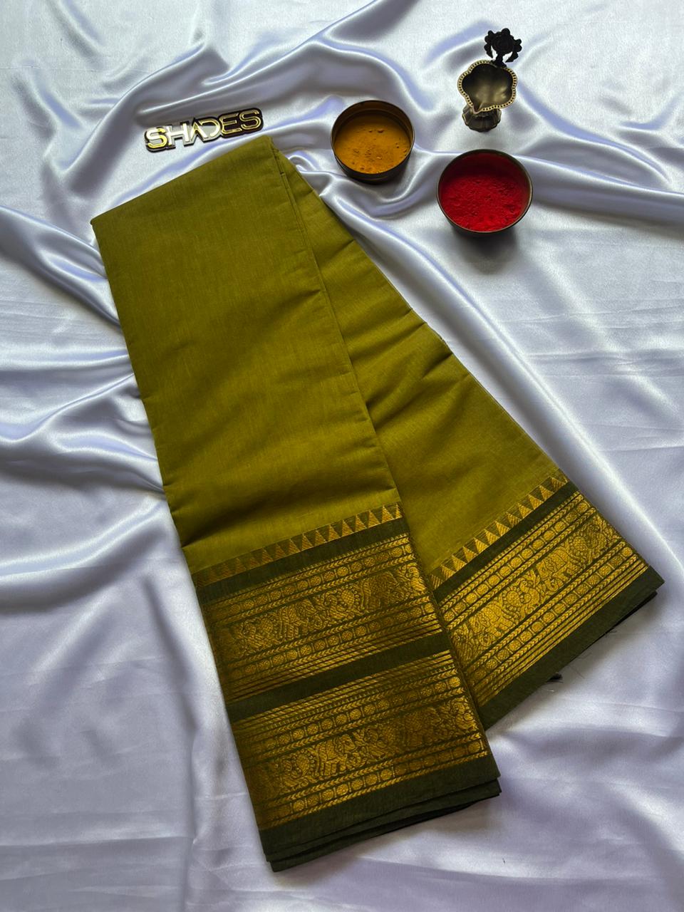 AKHILA - Kanchi Cotton Saree