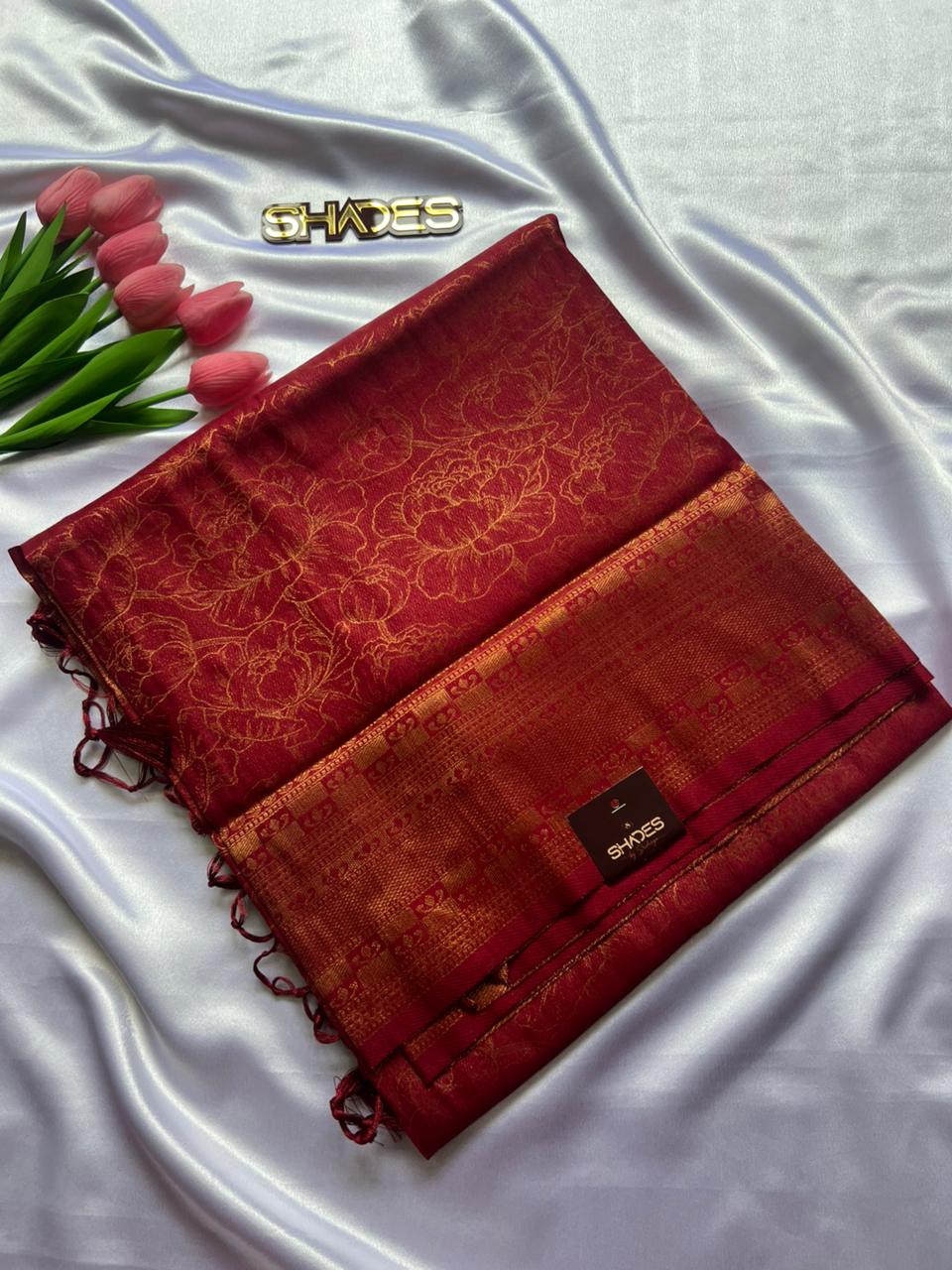 BAAMA - Soft Silk Saree