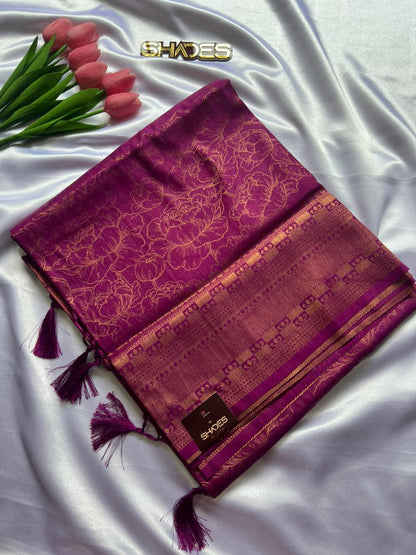 BAAMA - Soft Silk Saree