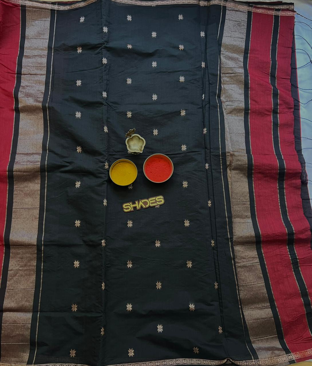 Maheshwari (Contrast) - Maheshwari Silk Saree