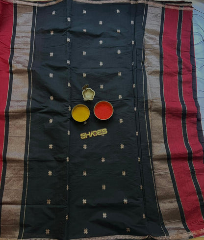 Maheshwari (Contrast) - Maheshwari Silk Saree