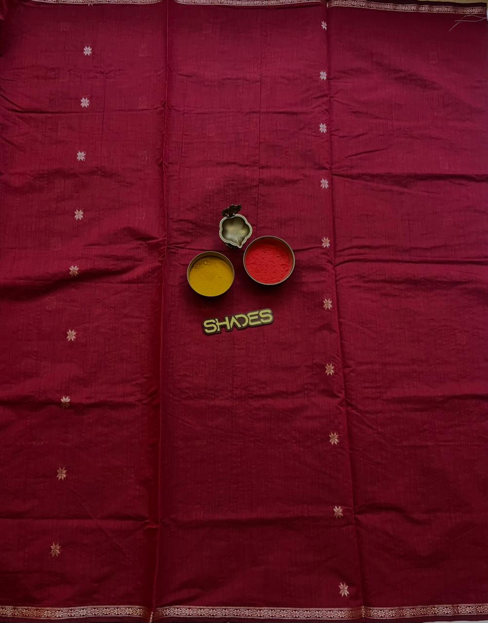 Maheshwari (Contrast) - Maheshwari Silk Saree