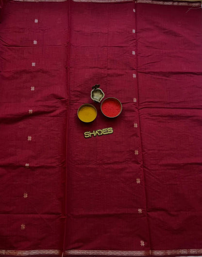 Maheshwari (Contrast) - Maheshwari Silk Saree