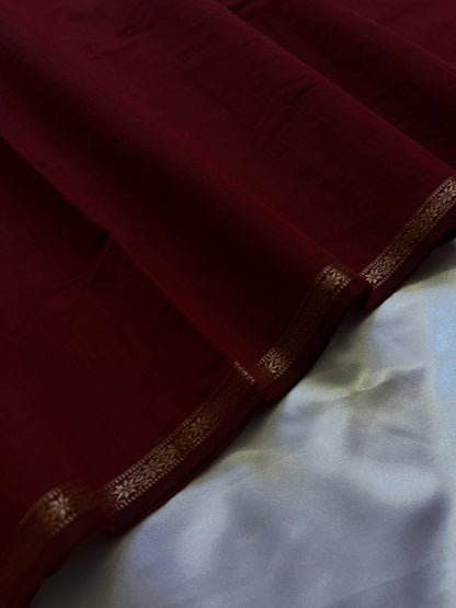 Maheshwari (Contrast) - Maheshwari Silk Saree