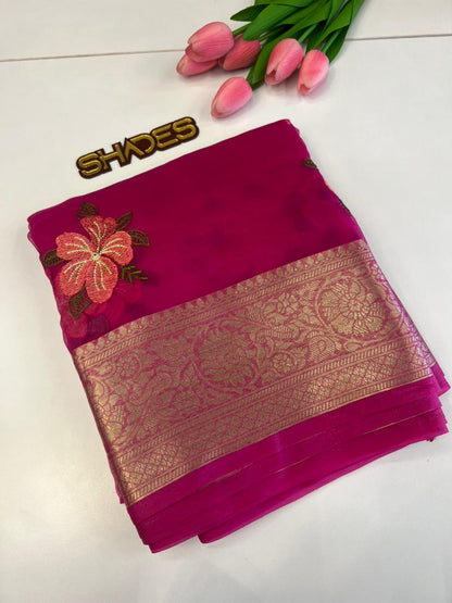 VAJRA - Organza Saree