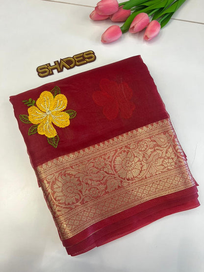VAJRA - Organza Saree