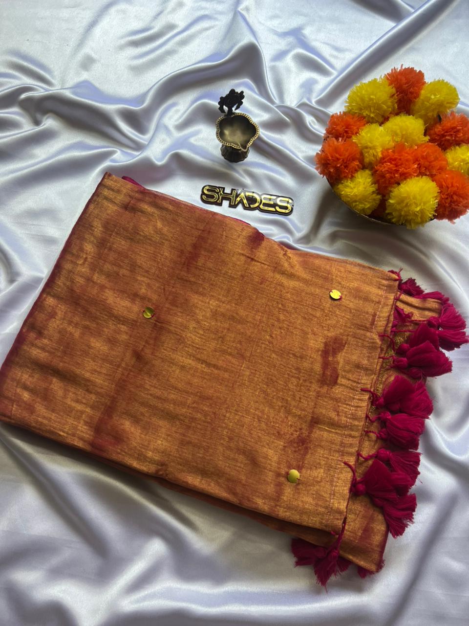 MAYOORI - Tissue Saree